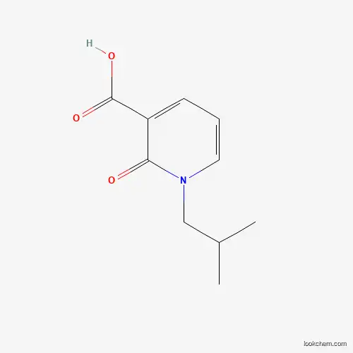 Molecular Structure of 954225-48-0 (1-Isobutyl-2-oxo-1,2-dihydropyridine-3-carboxylic acid)