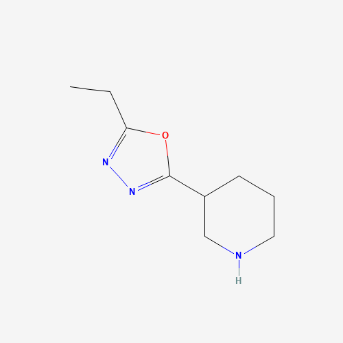 3-(5-ethyl-1,3,4-oxadiazol-2-yl)piperidine