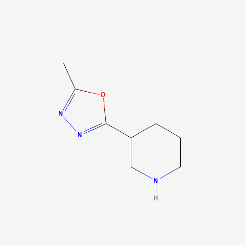 3-(5-methyl-1,3,4-oxadiazol-2-yl)piperidine