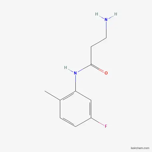 N~1~-(5-fluoro-2-methylphenyl)-beta-alaninamide(SALTDATA: HCl)