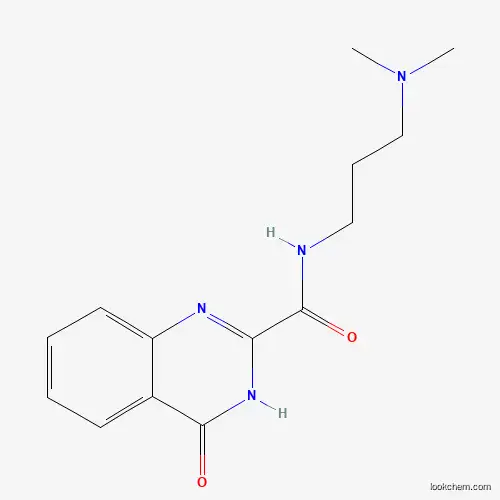 Molecular Structure of 954845-03-5 (N-[3-(dimethylamino)propyl]-4-hydroxyquinazoline-2-carboxamide)