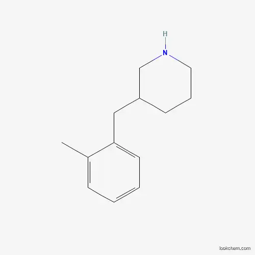 Molecular Structure of 955314-92-8 (3-(2-Methylbenzyl)piperidine)