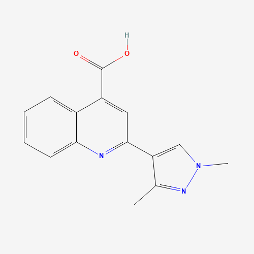 2-(1,3-DIMETHYL-1 H-PYRAZOL-4-YL)-QUINOLINE-4-CARBOXYLIC ACID