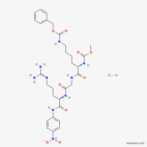 Methoxycarbonyl-Lys(Z)-Gly-Arg-pNA