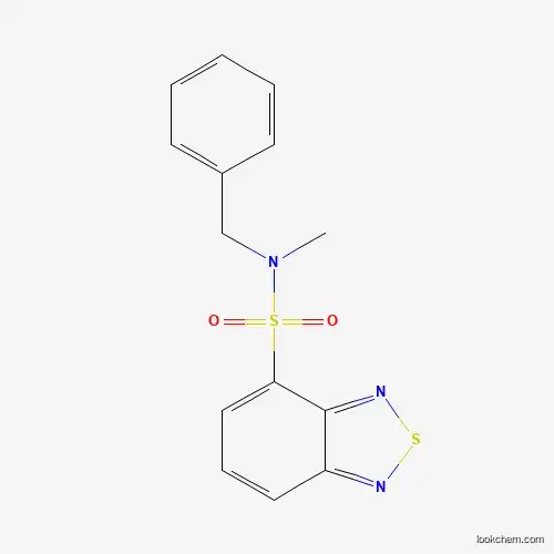 Molecular Structure of 443105-20-2 (N-benzyl-N-methyl-2,1,3-benzothiadiazole-4-sulfonamide)