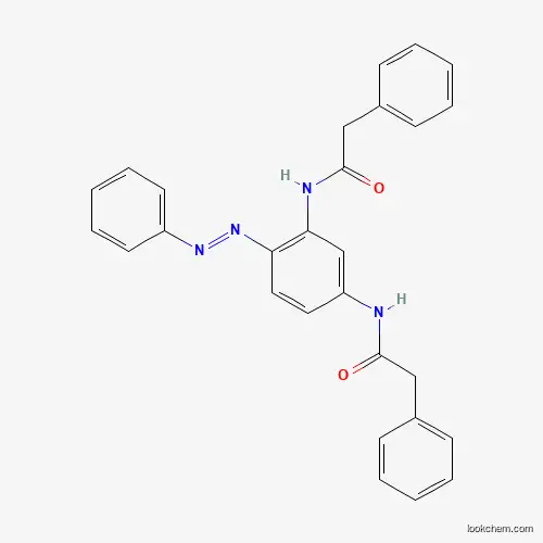 2-phenyl-N-[3-[(phenylacetyl)amino]-4-(phenyldiazenyl)phenyl]acetamide