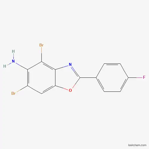 4,6-dibromo-2-(4-fluorophenyl)-1,3-benzoxazol-5-amine