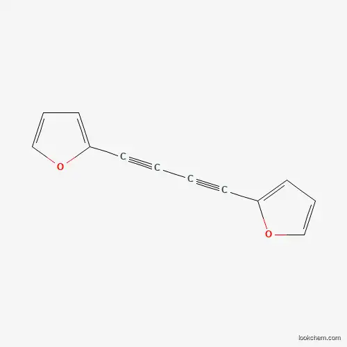 Molecular Structure of 100074-11-1 (2-[4-(Furan-2-yl)buta-1,3-diynyl]furan)