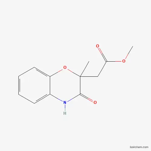 2H-1,4-Benzoxazine-2-acetic acid, 3,4-dihydro-2-methyl-3-oxo-, methyl ester