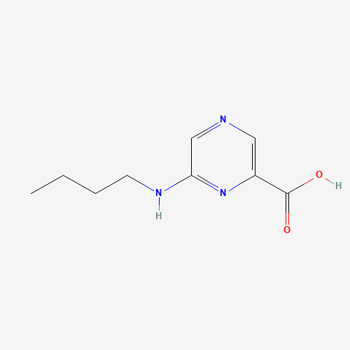 Molecular Structure of 124367-59-5 (6-(Butylamino)-2-pyrazinecarboxylic acid)