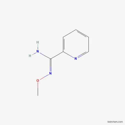 2-Pyridinecarboximidamide, N-methoxy-