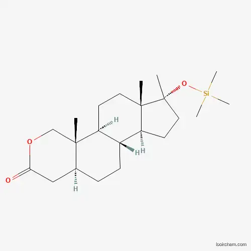 Molecular Structure of 136693-21-5 (Cyclopenta[5,6]naphtho[1,2-c]pyran-2(1H)-one, tetradecahydro-7,4a,6a-trimethyl-7-[(trimethylsilyl)oxy]-, (4aS,4bS,6aS,7R,9aS,9bR,11aS)-)