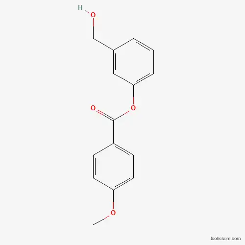 Molecular Structure of 146952-28-5 (3-(Hydroxymethyl)phenyl 4-methoxybenzoate)