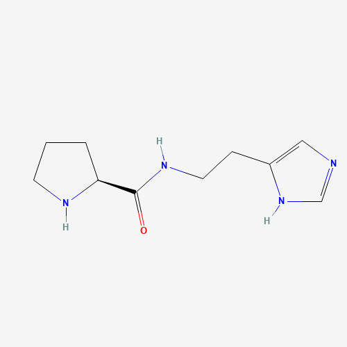 Molecular Structure of 169283-82-3 (Prolinamidoethyl imidazole)