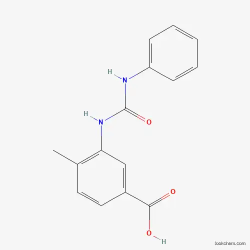 4-methyl-3-[(phenylcarbamoyl)amino]benzoic acid