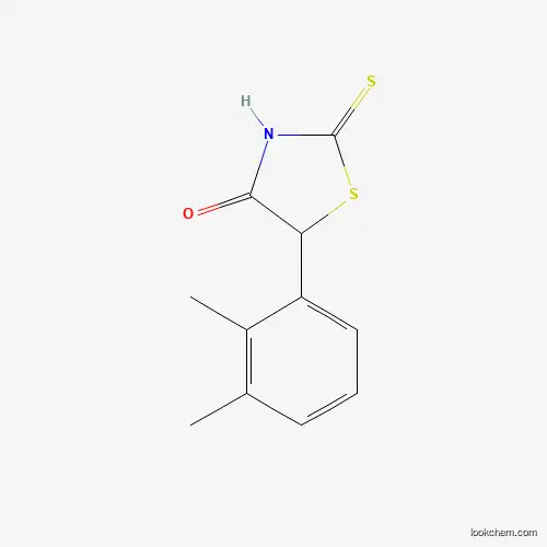 Molecular Structure of 198283-93-1 (5-(2,3-Dimethylphenyl)-2-thioxo-4-thiazolidinone)