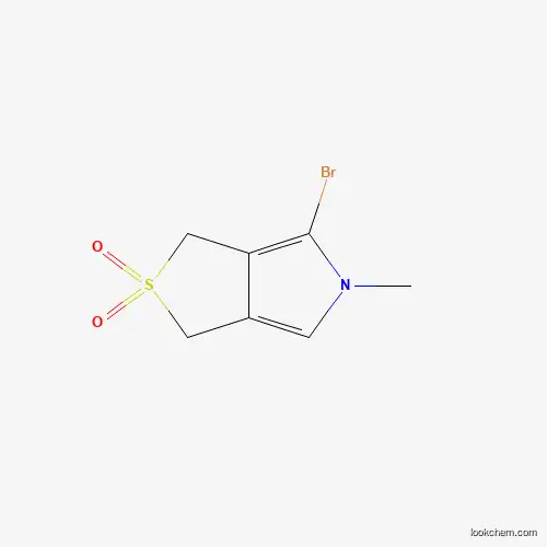 1H-Thieno[3,4-c]pyrrole, 4-bromo-3,5-dihydro-5-methyl-, 2,2-dioxide