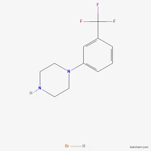 Molecular Structure of 2394-89-0 (1-(3-Trifluoromethylphenyl)piperazine hydrobromide)