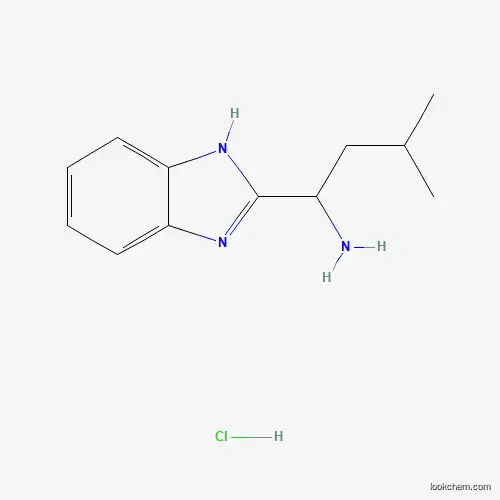 1-(1H-1,3-Benzodiazol-2-yl)-3-methylbutan-1-amine dihydrochloride