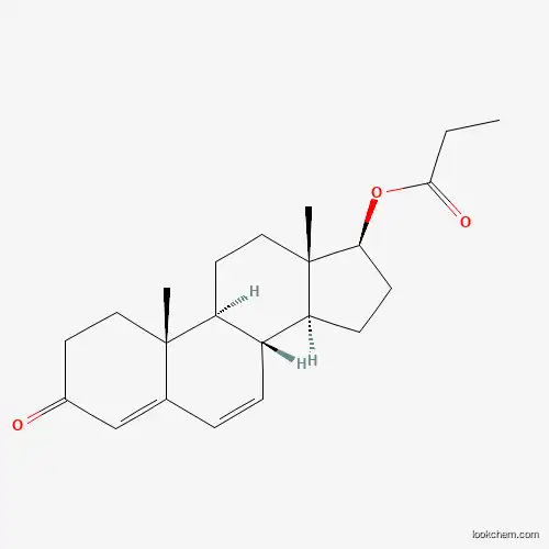 Molecular Structure of 25862-97-9 (17beta-Propanoyloxyandrosta-4,6-dien-3-one)