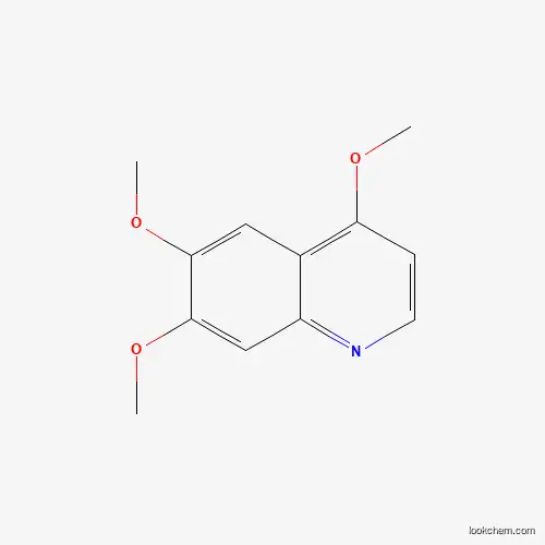 Molecular Structure of 261783-72-6 (4,6,7-Trimethoxyquinoline)