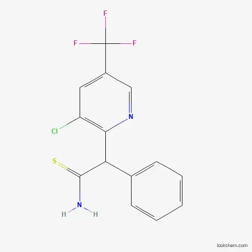 2-[3-Chloro-5-(trifluoromethyl)pyridin-2-yl]-2-phenylethanethioamide