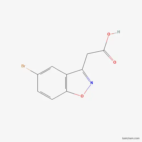 2-(5-bromo-1,2-benzoxazol-3-yl)acetic acid