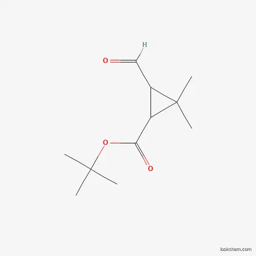 tert-butyl 3-formyl-2,2-dimethylcyclopropane-1-carboxylate