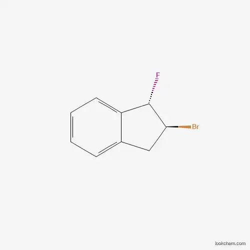 Molecular Structure of 50636-03-8 ((1S,2S)-2-bromo-1-fluoro-2,3-dihydro-1H-indene)