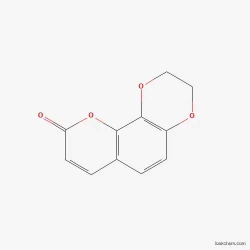 Molecular Structure of 53324-43-9 (2,3-Dihydro-9H-pyrano[2,3-f]-1,4-benzodioxin-9-one)