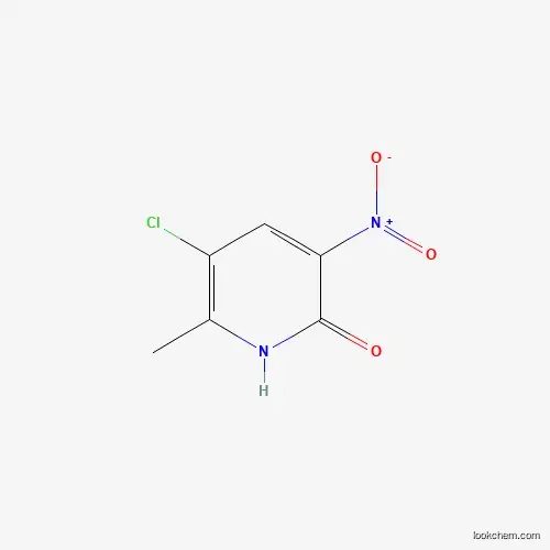 2(1H)-Pyridinone, 5-chloro-6-methyl-3-nitro-