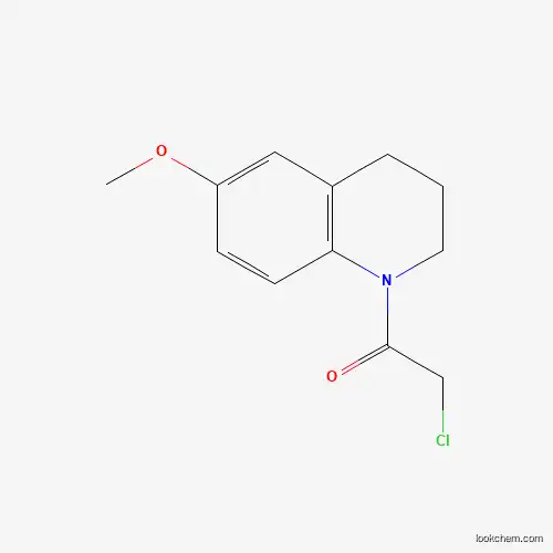 2-chloro-1-(6-methoxy-3,4-dihydro-2H-quinolin-1-yl)ethanone