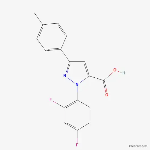 1-(2,4-DIFLUOROPHENYL)-3-P-TOLYL-1H-PYRAZOLE-5-CARBOXYLIC ACID