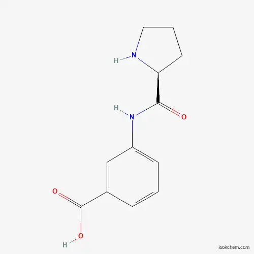 Molecular Structure of 724700-26-9 (3-(Prolylamino)benzoic acid)