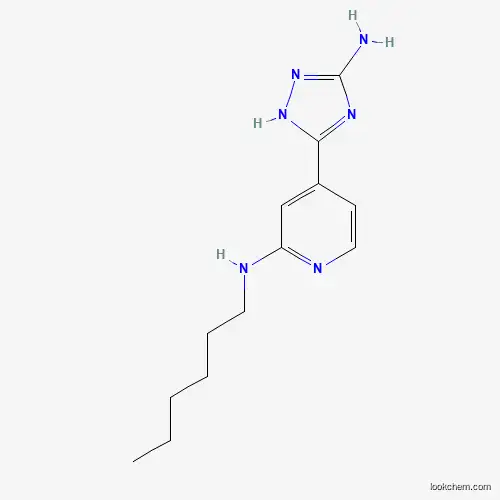 Molecular Structure of 77314-59-1 (2-Pyridinamine, 4-(5-amino-1H-1,2,4-benzotriazol)