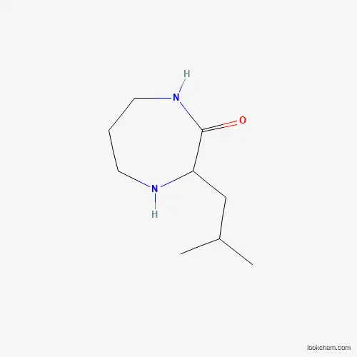3-(2-methylpropyl)-1,4-diazepan-2-one