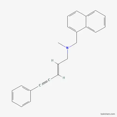 Molecular Structure of 78628-82-7 (1-Naphthalenemethanamine, N-methyl-N-[(2E)-5-phenyl-2-penten-4-ynyl]-)