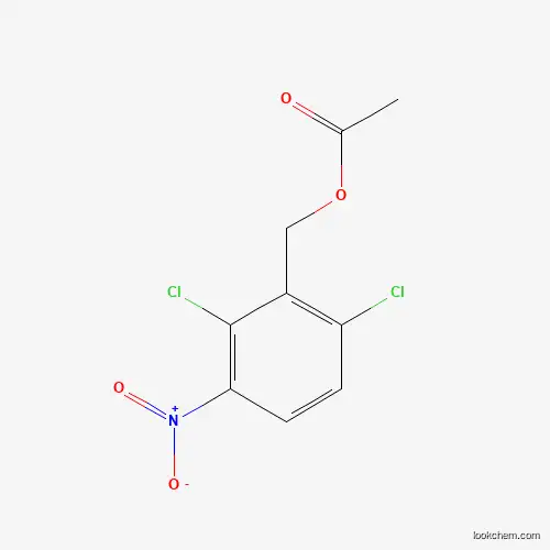 Molecular Structure of 83141-03-1 (2,6-Dichloro-3-nitrophenylmethyl acetate)