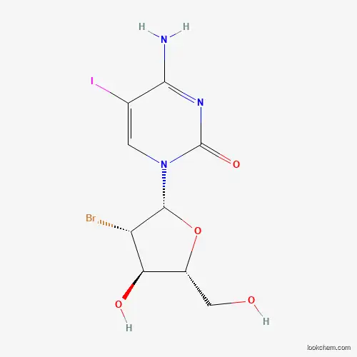 4-AMINO-1-(2-BROMO-2-DEOXY-SS-D-ARABINOFURANOSYL)-5-IODOPYRIMIDIN-2(1H)-ONE