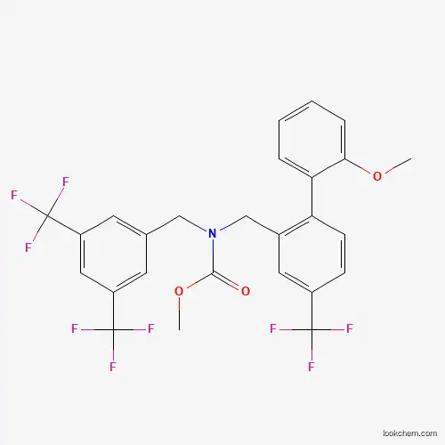 Methyl 3,5-bis(trifluoromethyl)benzyl((2''-methoxy-4-(trifluoromethyl)biphenyl-2-yl)methyl)carbamate