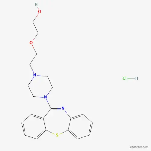 Molecular Structure of 930086-71-8 (Quetiapine Hydrochloride)