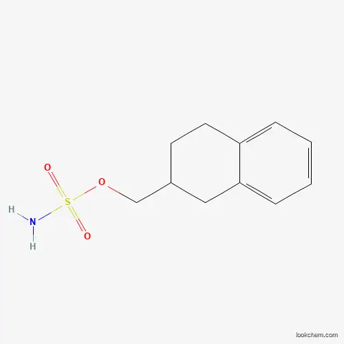 Molecular Structure of 97240-81-8 ((1,2,3,4-Tetrahydro-2-naphthalenyl)methyl sulfamate)