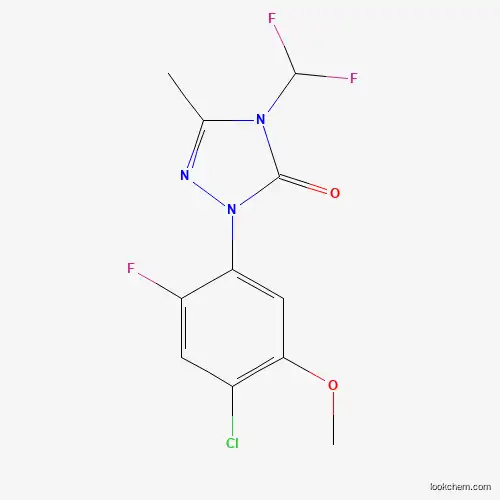 2-(4-chloro-2-fluoro-5-methoxyphenyl)-4-(difluoromethyl)-5-methyl-2H-1,2,4-triazol-3(4H)-one