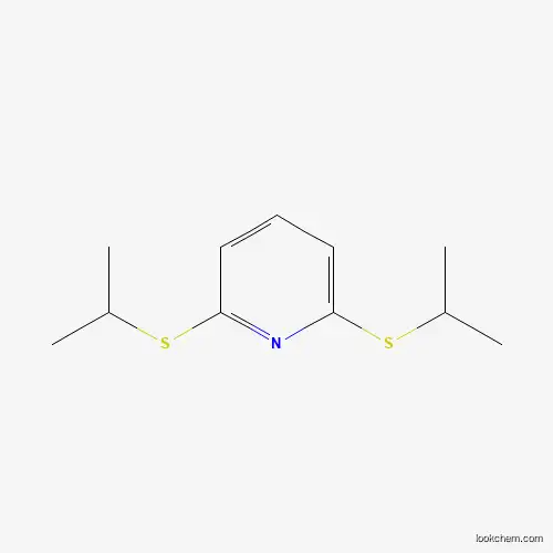 Molecular Structure of 98627-03-3 (2,6-Bis-isopropylsulfanyl-pyridine)