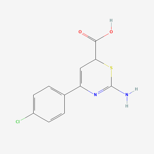 Molecular Structure of 99822-57-8 (2-Amino-4-(4-chlorophenyl)-6H-1,3-thiazine-6-carboxylic acid)