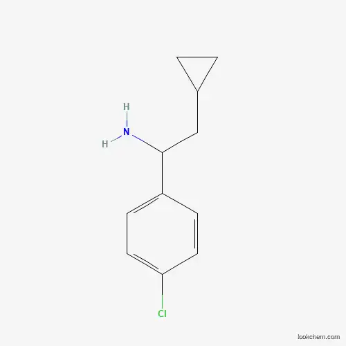 Molecular Structure of 1251288-53-5 (1-(4-Chlorophenyl)-2-cyclopropylethan-1-amine)