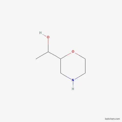Molecular Structure of 1314908-48-9 (1-(Morpholin-2-yl)ethan-1-ol)
