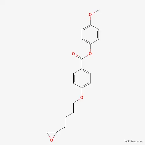 Molecular Structure of 144447-11-0 (4-Methoxyphenyl 4-(4-(2-oxiranyl)butoxy)benzoate)