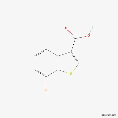 Molecular Structure of 19075-62-8 (7-Bromobenzo[b]thiophene-3-carboxylic acid)