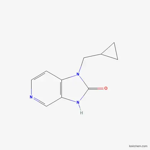 Molecular Structure of 380605-36-7 (1-(cyclopropylmethyl)-1H,2H,3H-imidazo[4,5-c]pyridin-2-one)